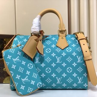 Replica Louis Vuitton Speedy P9 Bandoulière 25 M11561 Turquoise #3992