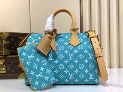 Replica Louis Vuitton Speedy P9 Bandoulière 25 M11561 Turquoise #3992