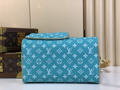  Louis Vuitton Speedy P9 Bandoulière 25 M11561 Turquoise #3992 - Image 9