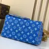  Louis Vuitton Speedy P9 Bandoulière 25 M24424 Blue #3995 - Image 7