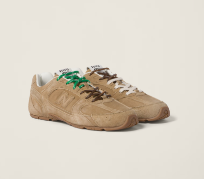 Replica New Balance X Miu Miu 530 SL suede sneakers #4022