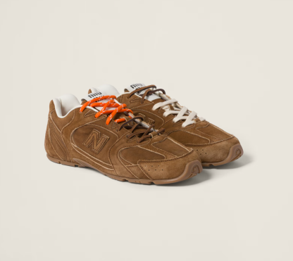 Replica New Balance X Miu Miu 530 SL suede sneakers #4031