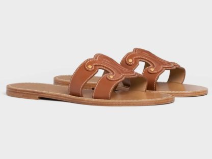 REPLICA CELINE TRIOMPHE MULE IN CALFSKIN #3926