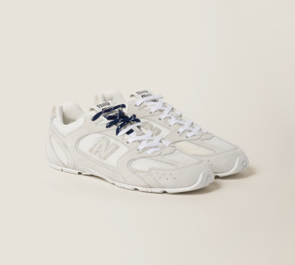 Replica New Balance X Miu Miu 530 SL suede and mesh sneakers #4030