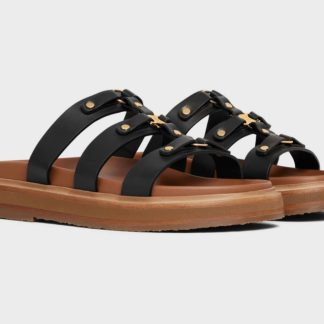 REPLICA CELINE WOMEN'S TIPPI SLIDE IN CALFSKIN #3925