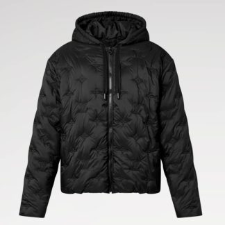 Replica Louis Vuitton Monogram Quilted Hooded Blouson 1AFA72 #3985