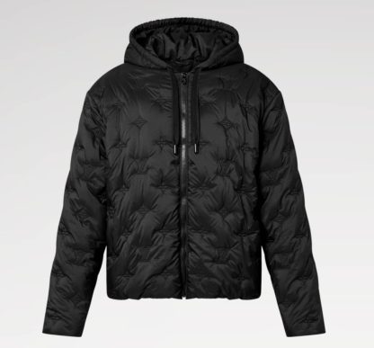 Replica Louis Vuitton Monogram Quilted Hooded Blouson 1AFA72 #3985