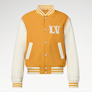 Replica Louis Vuitton Embroidered Varsity Blouson 1AFXDD #4013