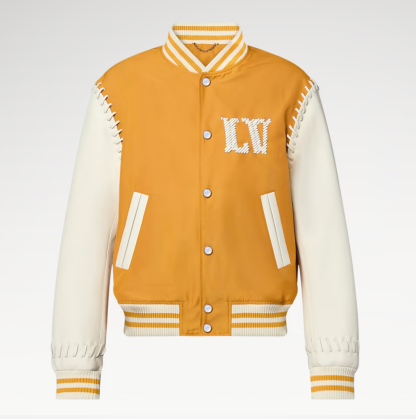 Replica Louis Vuitton Embroidered Varsity Blouson 1AFXDD #4013