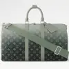 Replica Louis Vuitton Keepall Bandoulière 45 Green Monogram M11718 #3612