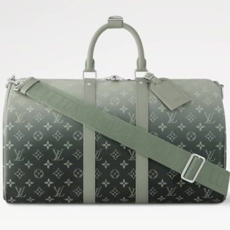 Replica Louis Vuitton Keepall Bandoulière 45 Green Monogram M11718 #3612
