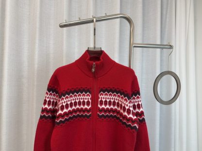  Loro Piana Alpe Pile Bomber Jumper Zipper Knitwear #3990 - Image 3