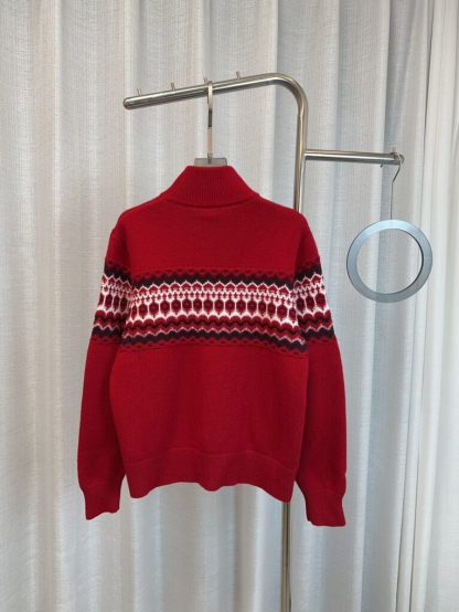  Loro Piana Alpe Pile Bomber Jumper Zipper Knitwear #3990 - Image 2