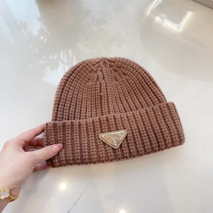  Prada Wool and cashmere beanie Hat #4092 - Image 9