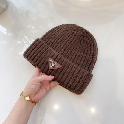  Prada Wool and cashmere beanie Hat #4094 - Image 7