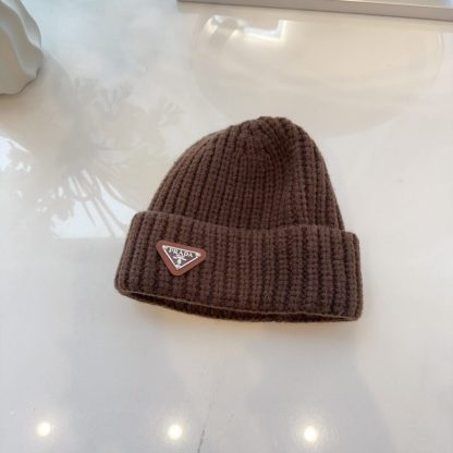  Prada Wool and cashmere beanie Hat #4094 - Image 10