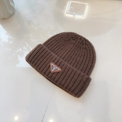 Prada Wool and cashmere beanie Hat #4094 - Image 9