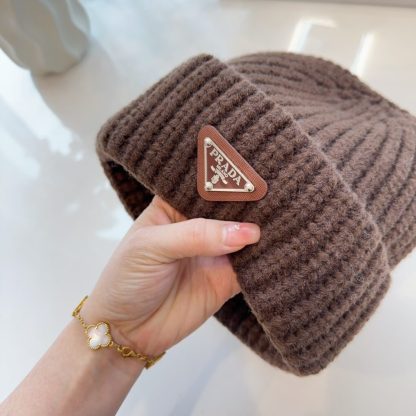  Prada Wool and cashmere beanie Hat #4094 - Image 6