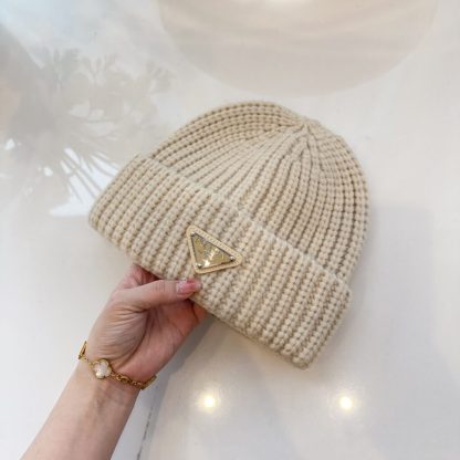  Prada Wool and cashmere beanie Hat #4093 - Image 9