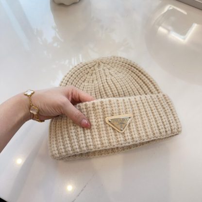  Prada Wool and cashmere beanie Hat #4093 - Image 6