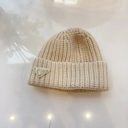  Prada Wool and cashmere beanie Hat #4093 - Image 3