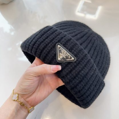  Prada Wool and cashmere beanie Hat #4095 - Image 7