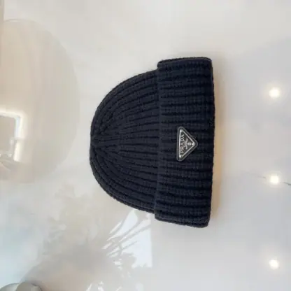  Prada Wool and cashmere beanie Hat #4095 - Image 4