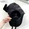  CHANEL Lambskin Skiing Hat Black 2025 #4081 - Image 8