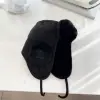 Replica CHANEL Lambskin Skiing Hat Black 2025 #4081