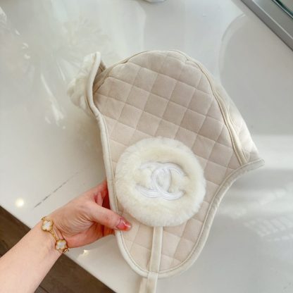  CHANEL Lambskin Skiing Hat Grey 2025 #4082 - Image 2