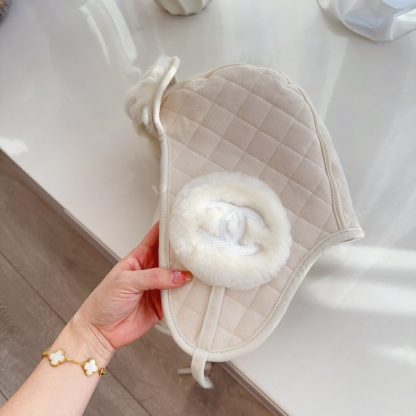  CHANEL Lambskin Skiing Hat Grey 2025 #4082 - Image 6