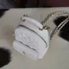 REPLICA CHANEL CLASSIC MINI BACKPACK CAVIAR WHITE #4035 - Image 4