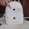 REPLICA CHANEL CLASSIC MINI BACKPACK CAVIAR WHITE #4035 - Image 9