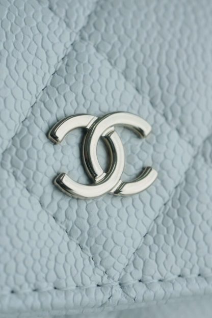 REPLICA CHANEL CLASSIC MINI BACKPACK CAVIAR WHITE #4035 - Image 12