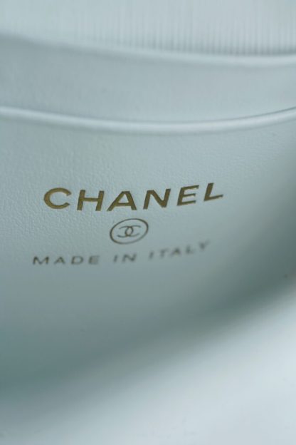REPLICA CHANEL CLASSIC MINI BACKPACK CAVIAR WHITE #4035 - Image 13