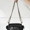 REPLICA CHANEL SMALL CAMERA CASE BLACK #4032 - Image 4