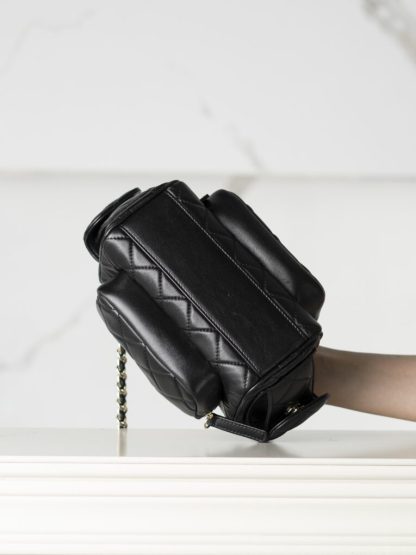 REPLICA CHANEL SMALL CAMERA CASE BLACK #4032 - Image 2