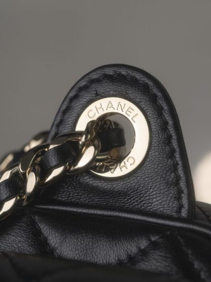 REPLICA CHANEL SMALL CAMERA CASE BLACK #4032 - Image 17