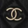 REPLICA CHANEL SMALL CAMERA CASE BLACK #4032 - Image 11
