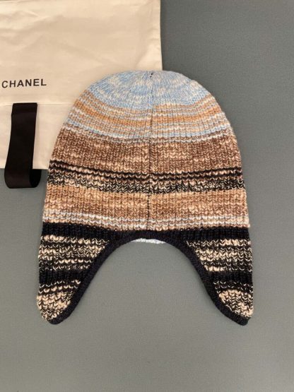  CHANEL Wool Skiing Hat Multicolor 2025 #4085 - Image 3