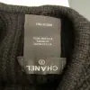  CHANEL Wool Skiing Hat Black & White 2025 #4086 - Image 6