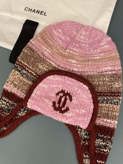  CHANEL Wool Skiing Hat Multicolor 2025 #4084 - Image 6