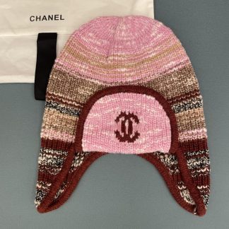 Replica CHANEL Wool Skiing Hat Multicolor 2025 #4084