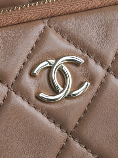 REPLICA CHANEL SMALL CAMERA CASE CARAMEL #4033 - Image 13
