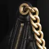 REPLICA CHANEL MAXI HOBO BAG BLACK LAMBSKIN 2025 #4036 - Image 12