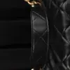REPLICA CHANEL MAXI HOBO BAG BLACK LAMBSKIN 2025 #4036 - Image 20