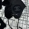  CHANEL Lambskin Skiing Hat Black 2025 #4081 - Image 2