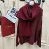  Loro Piana Vallé Scarf Cashmere Weathering Steel Melange #4014 - Image 4
