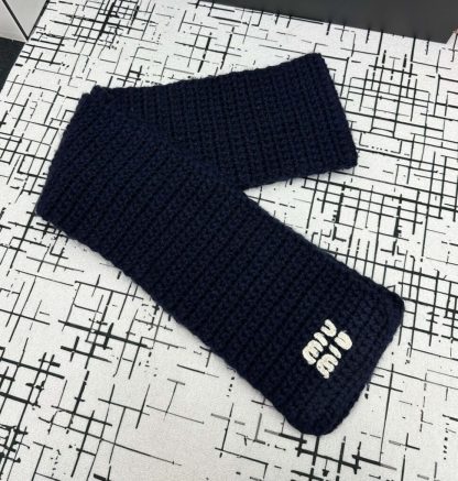  Miu Miu Wool trapper hat with Scarf #4079 - Image 9