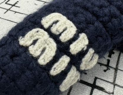  Miu Miu Wool trapper hat with Scarf #4079 - Image 2